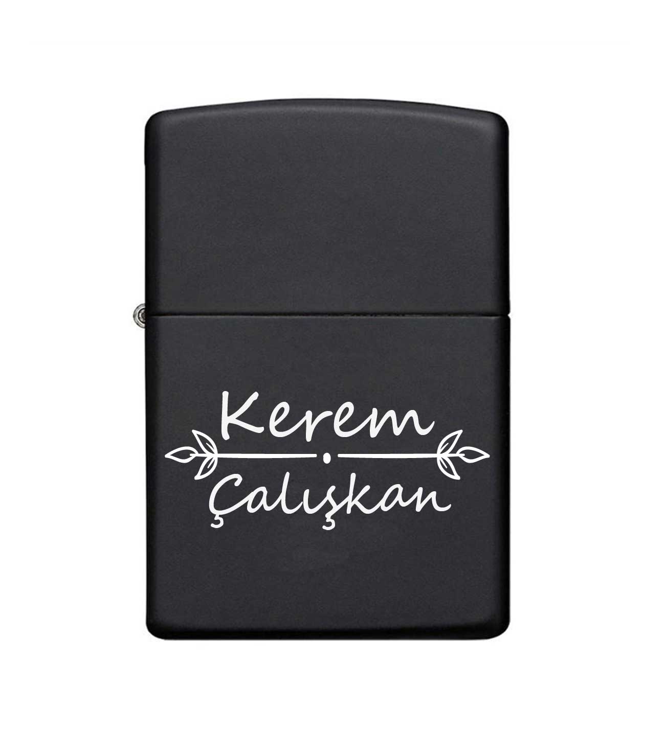 Zippo Çakmak - Zippo Benzeri Çakmak - Black Horn - Siyah